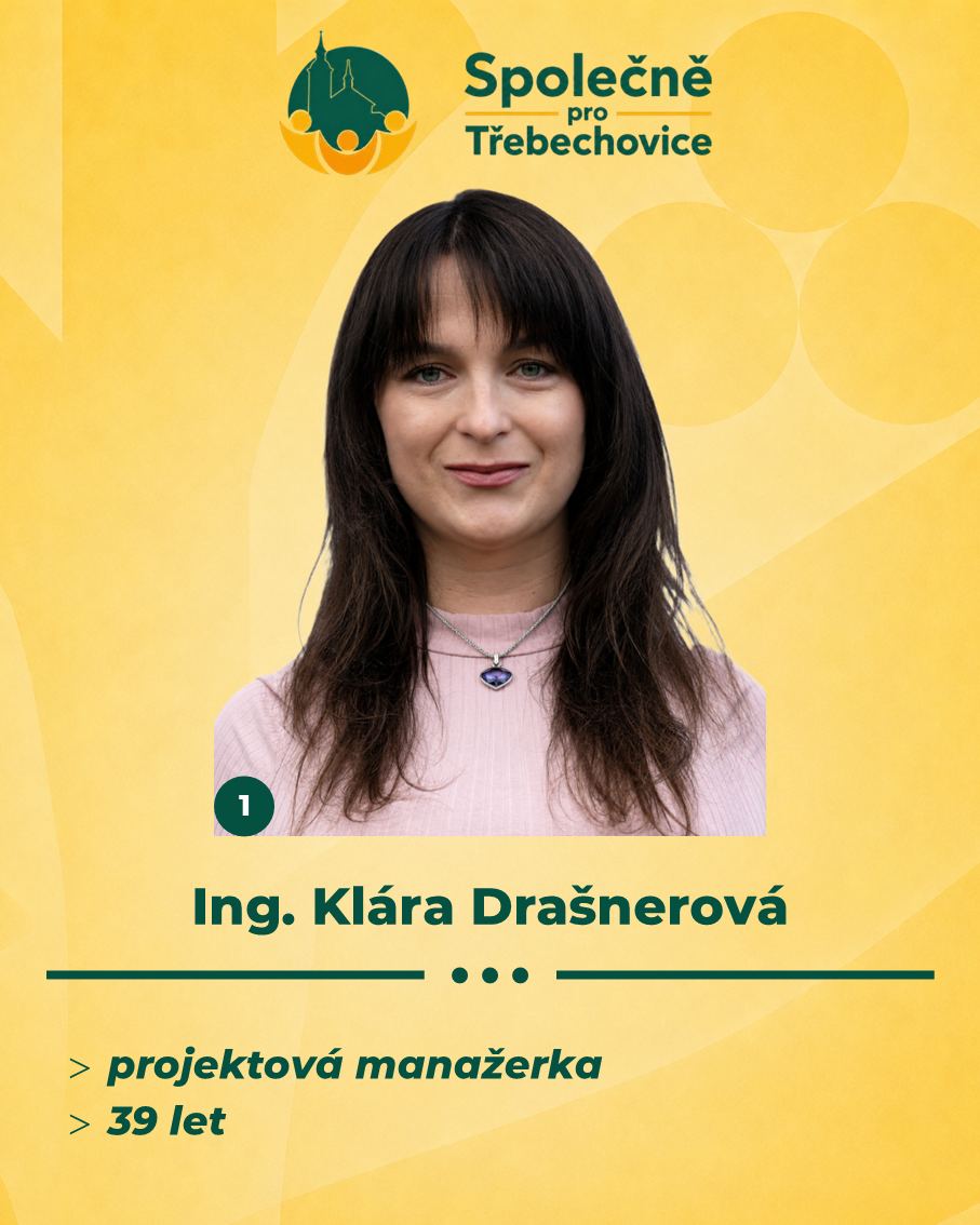 Snímek 1: kandidátka na prvním místě